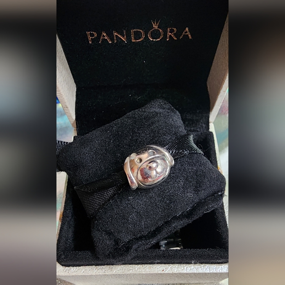Authentic Pandora Retired Devoted Dog Charm